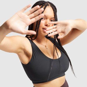 Whitney Simmons x Gymshark Black Sports Bra 2.0